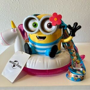 Despicable Me Universal Studios Hollywood Popcorn Bucket 2021 Minion Unicorn NWT